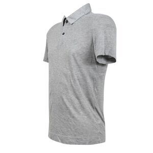 Gianfranco Ferre GALLONE MA Navy Blue and Grey Sheer Cotton Blend Mens T-Shirt